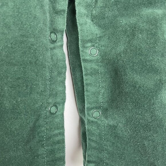 Kitestrings By Hartstrings Green Christmas Holiday Train Overalls Size 12 Months - Picture 2 of 7